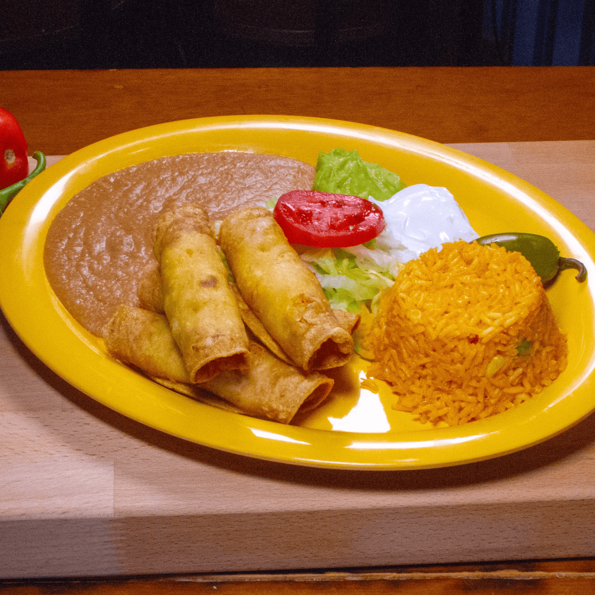 Flautas de Pollo