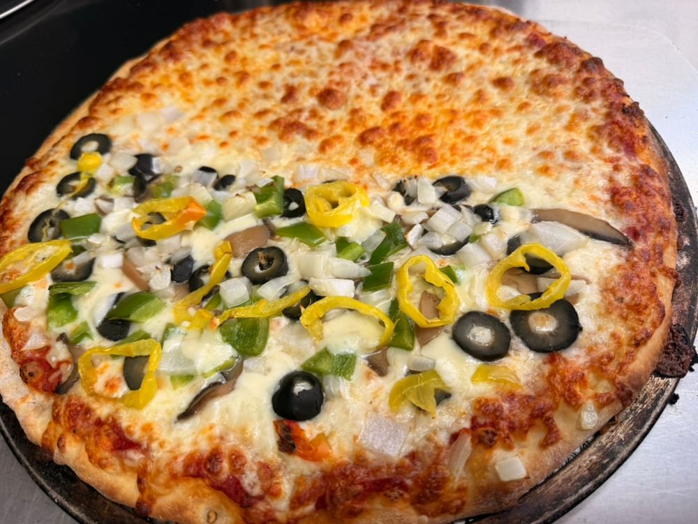12. Mediterranean Pizza