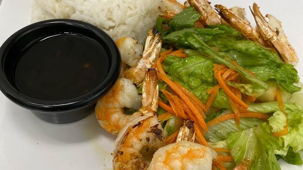 R3: Grilled Shrimp W Rice - Com Tom Nuong