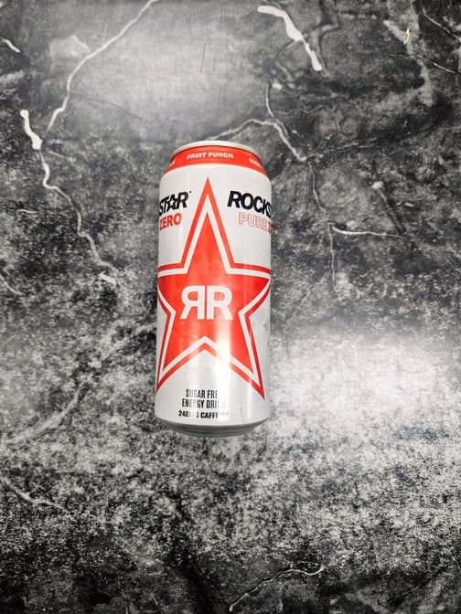 Rockstar Pure Zero Sugar Free 16oz Fruit Punch