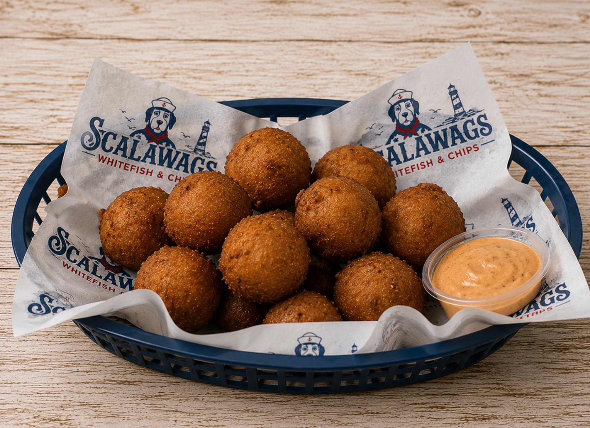 Basket of Hushpuppies
