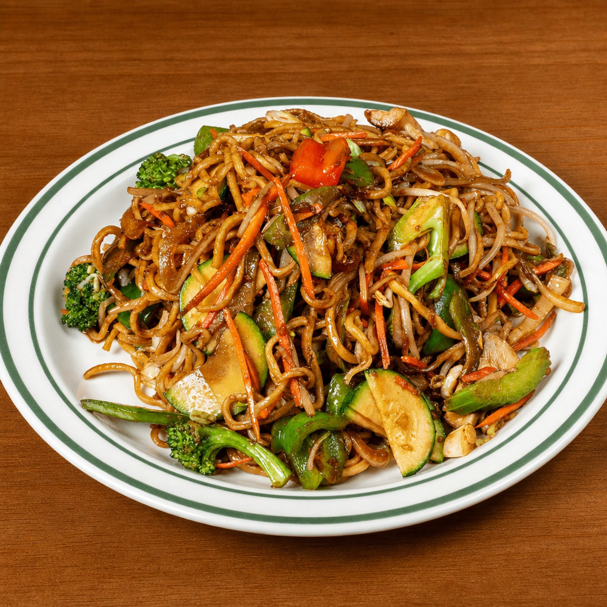 Vegetable Chow Mein 蔬菜炒面