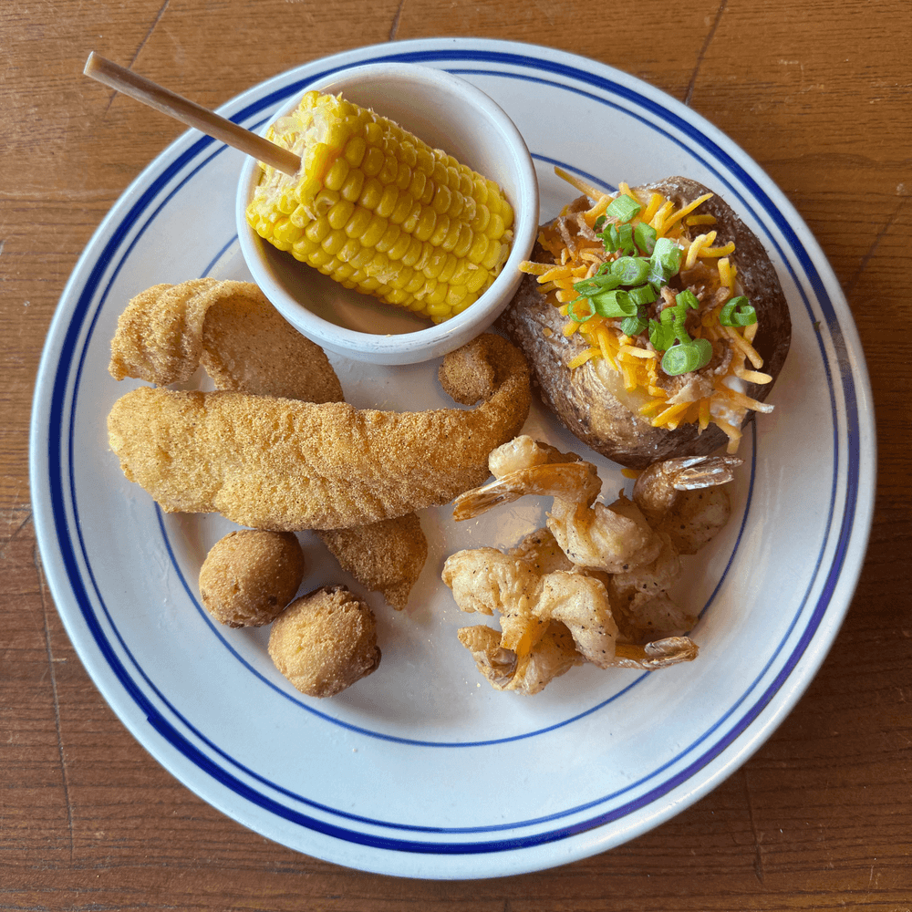 Catfish and Shrimp