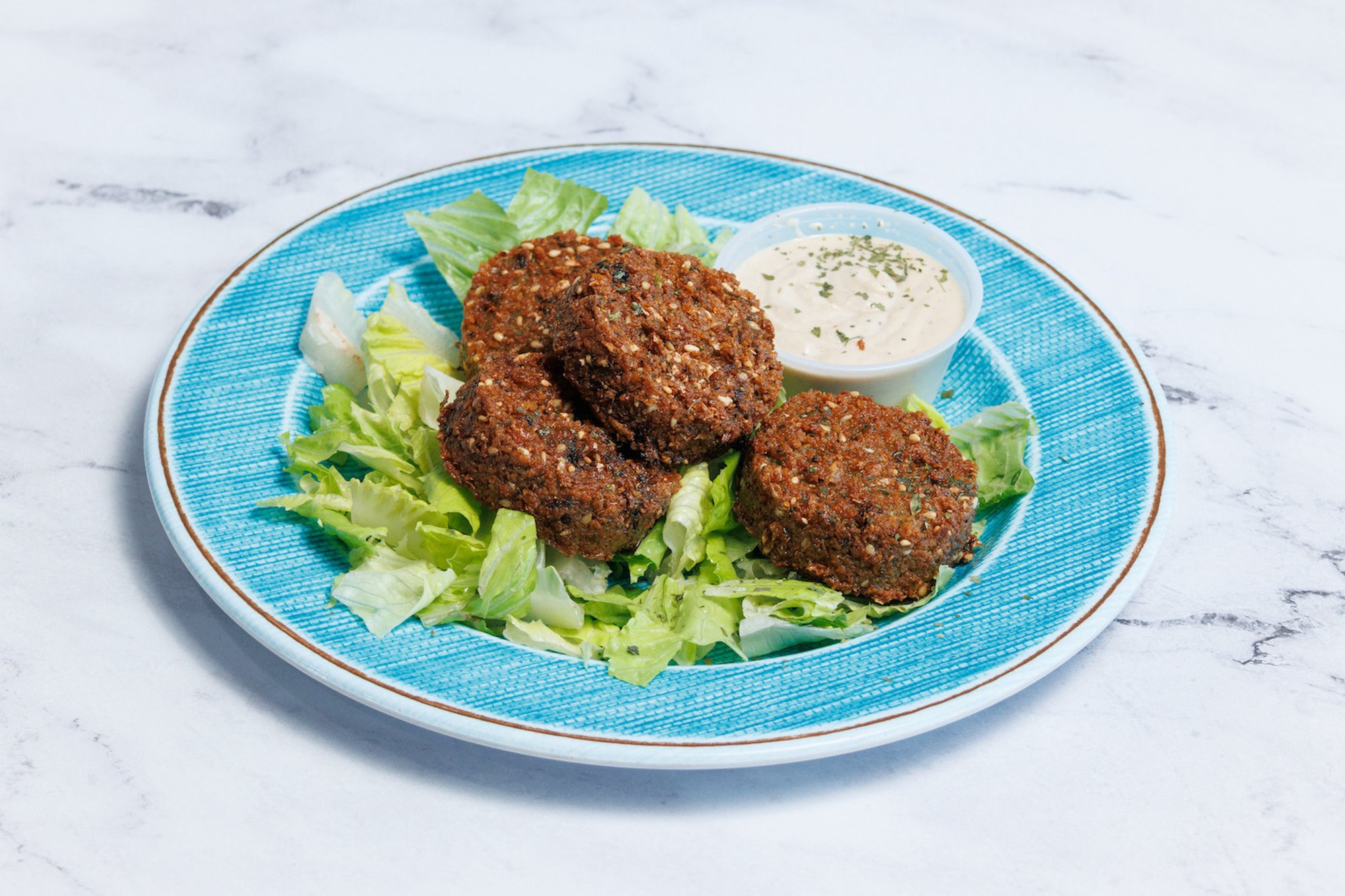 FALAFAL W/ TAHINI SAUCE