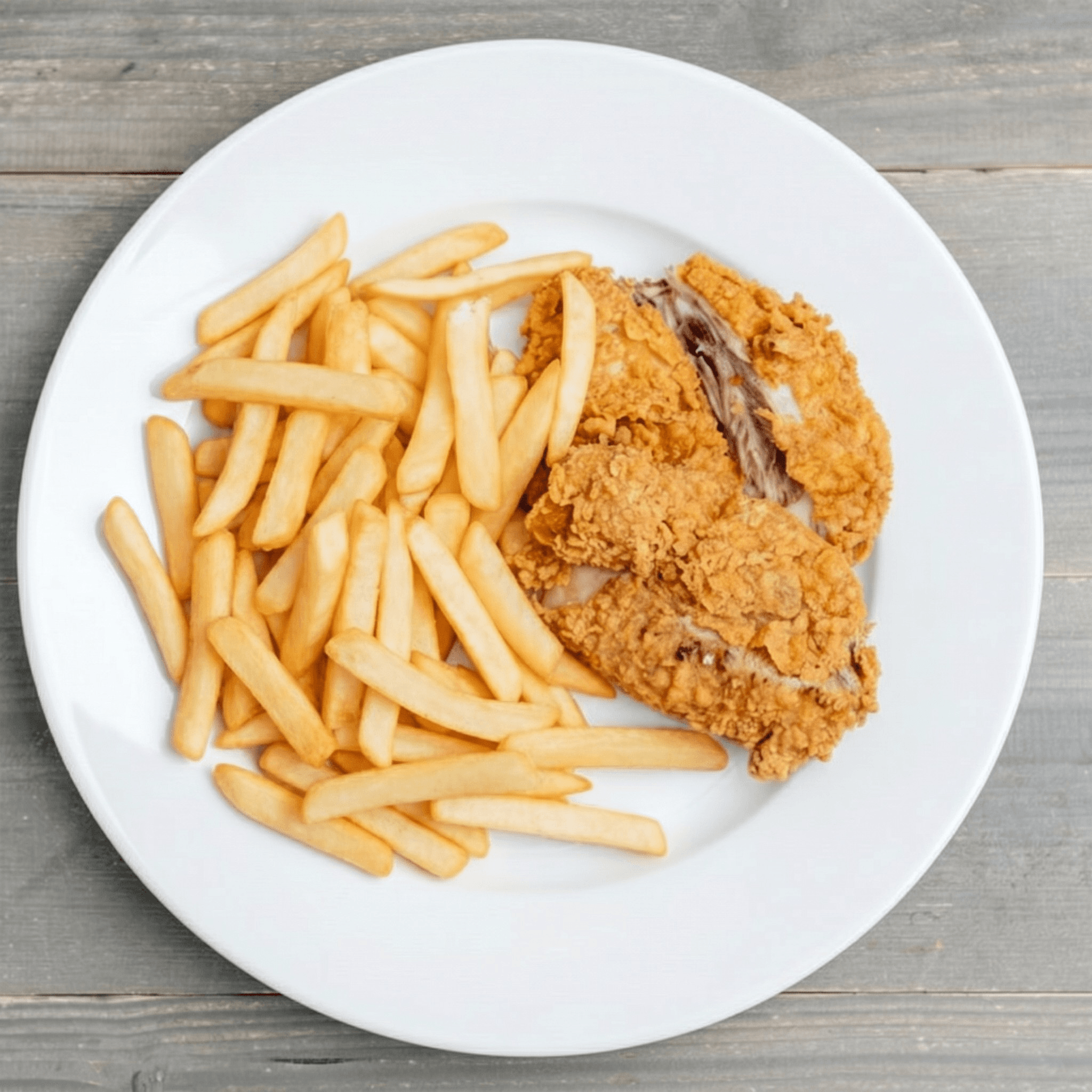 Fried Wings and Fries