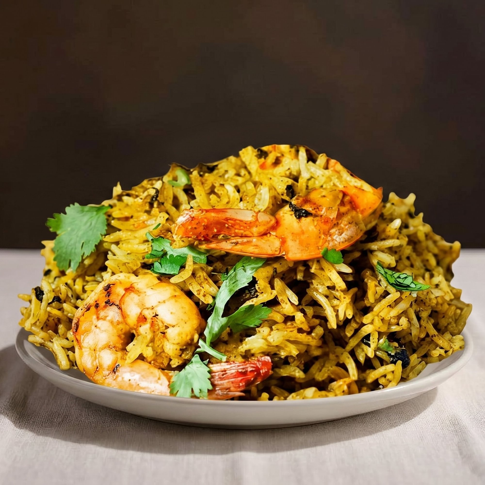 Seafood Biryani
