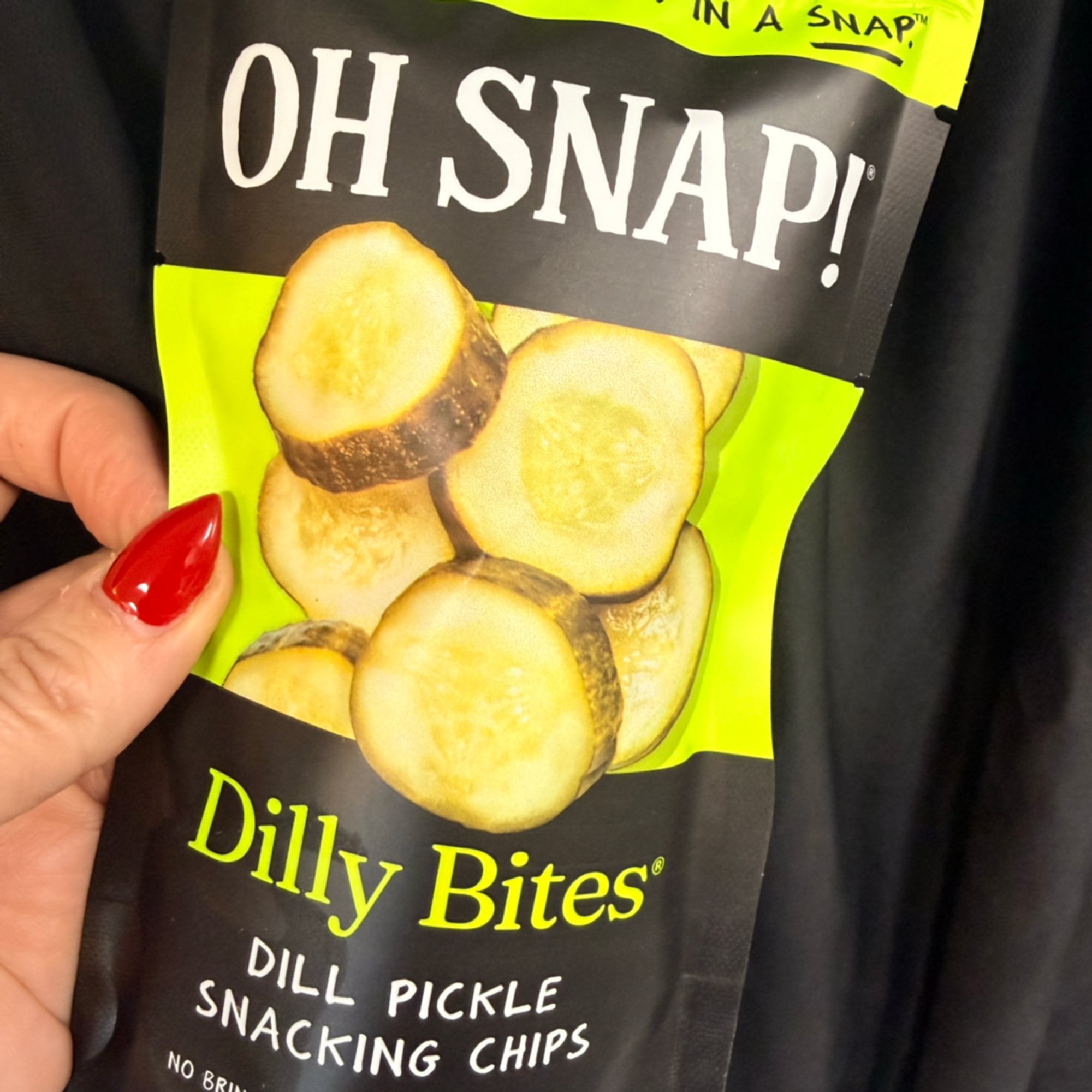 Oh Snap! Pickle Chips