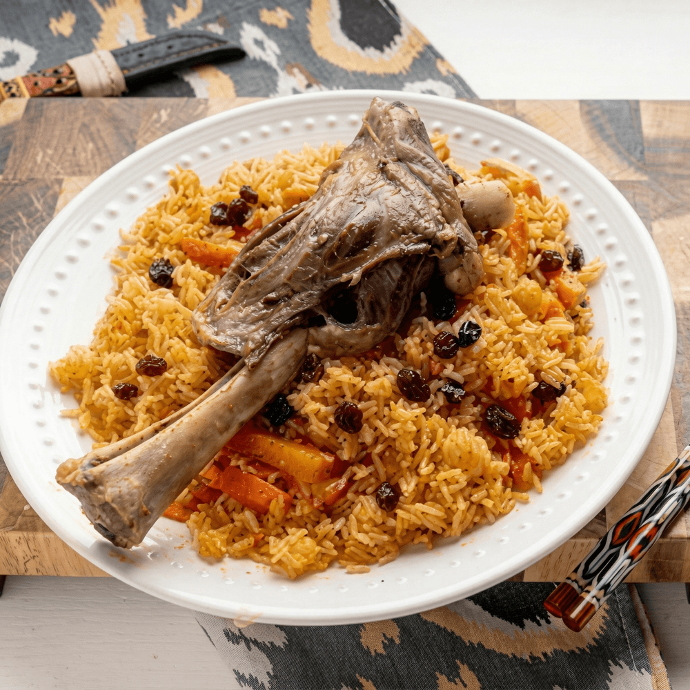 E3. Lamb Shank Polow 羊腿抓饭