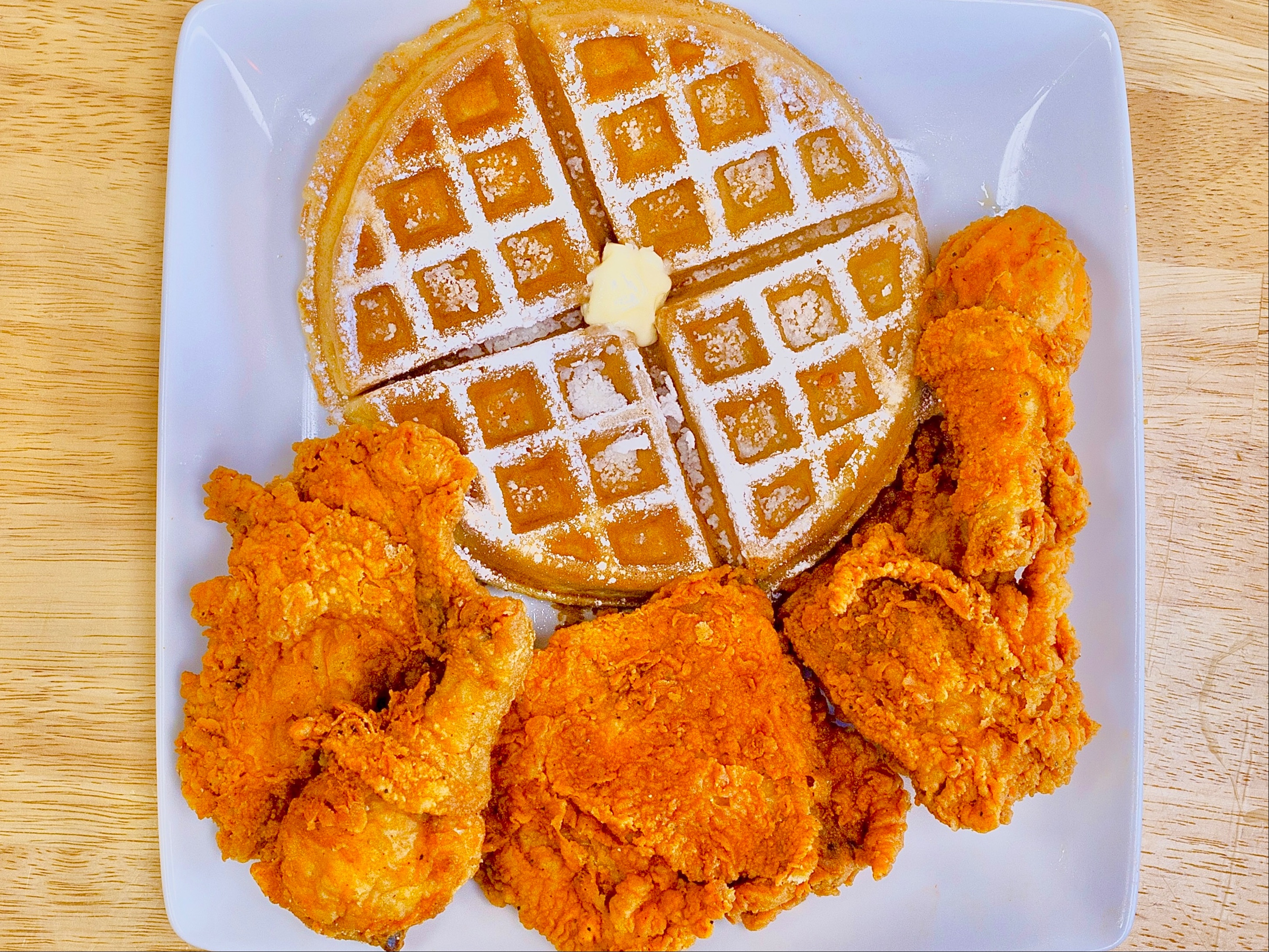 15 Dark Meat & 3 Waffles