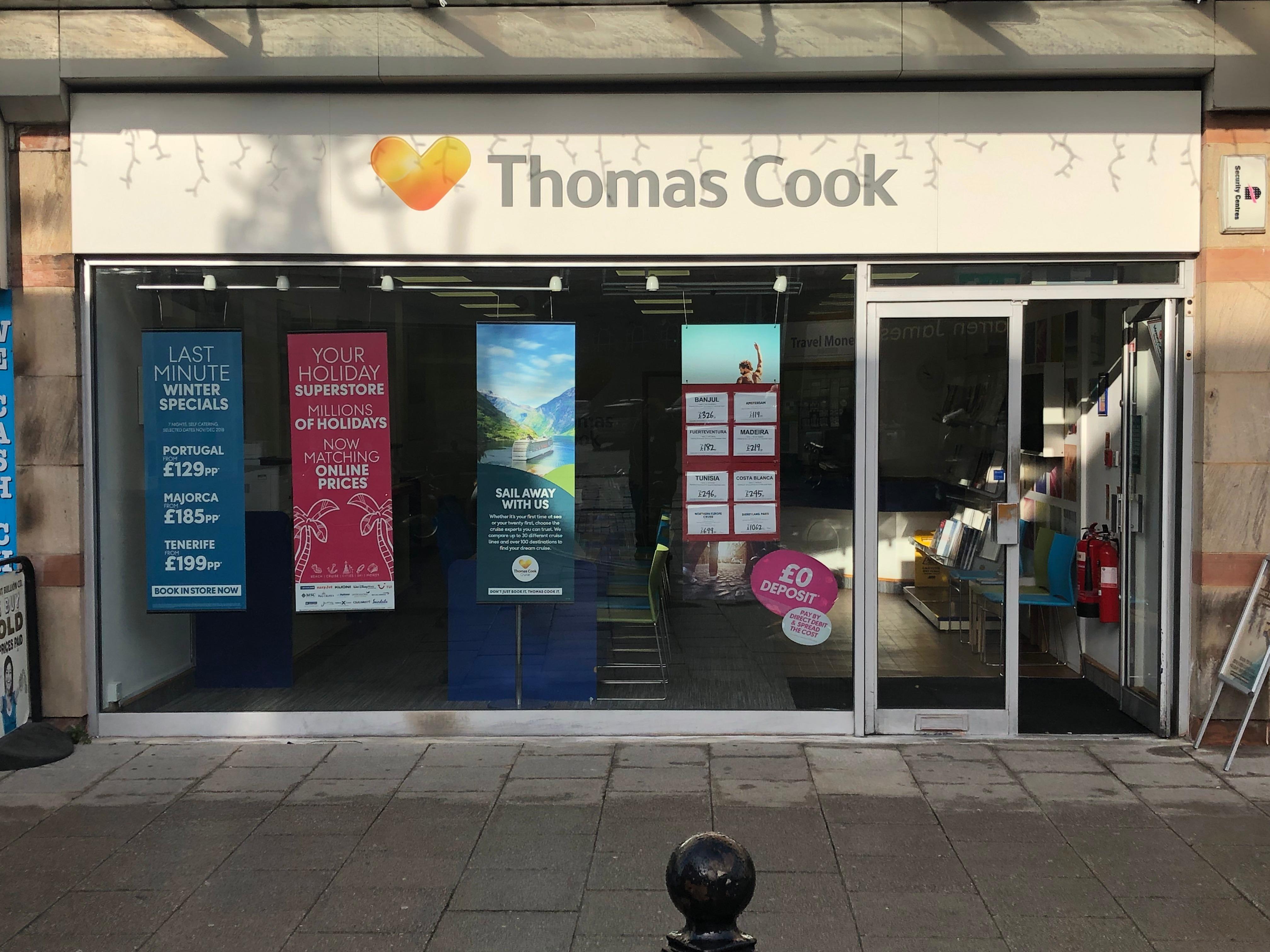 Images Thomas Cook Travel Store