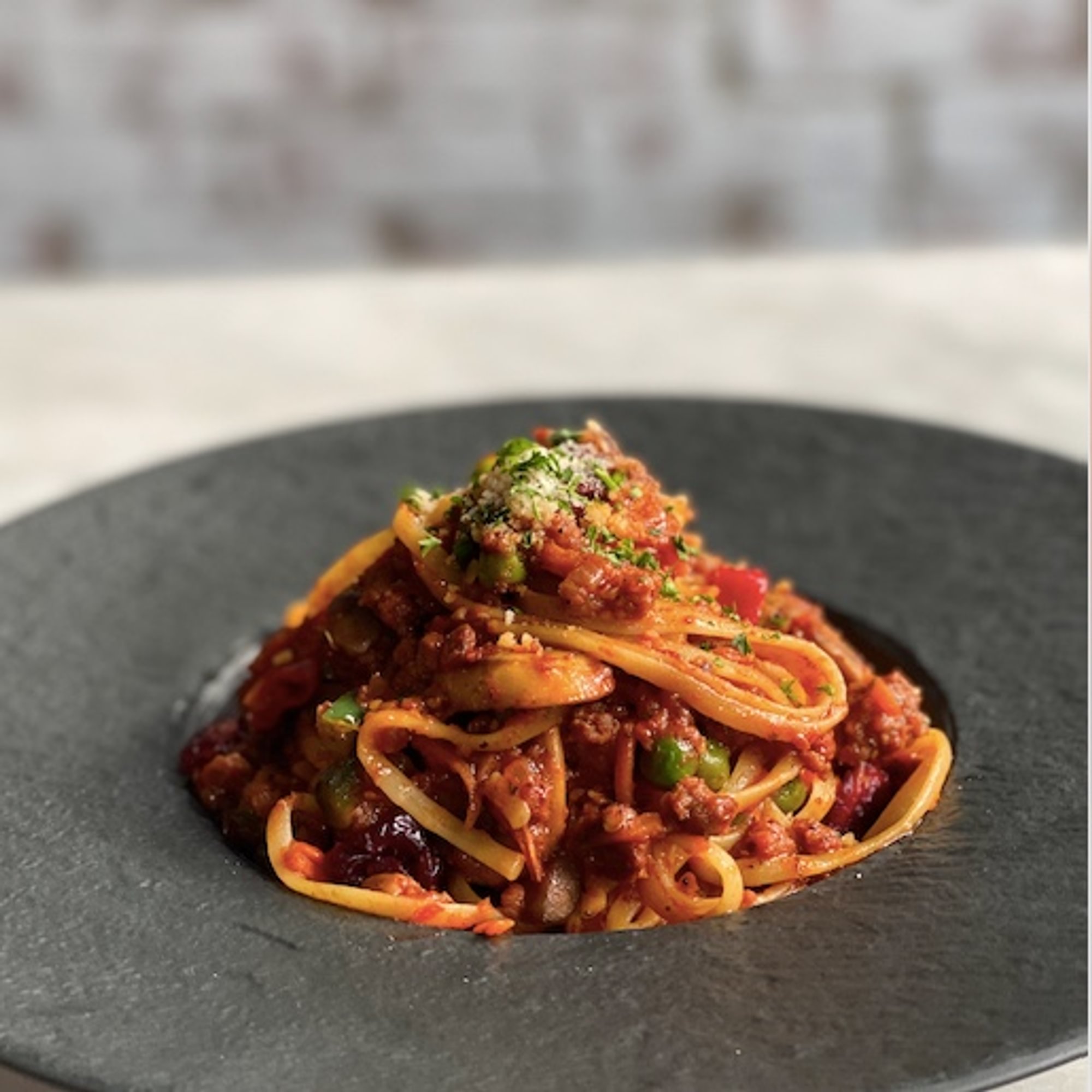 Linguini Bolognese