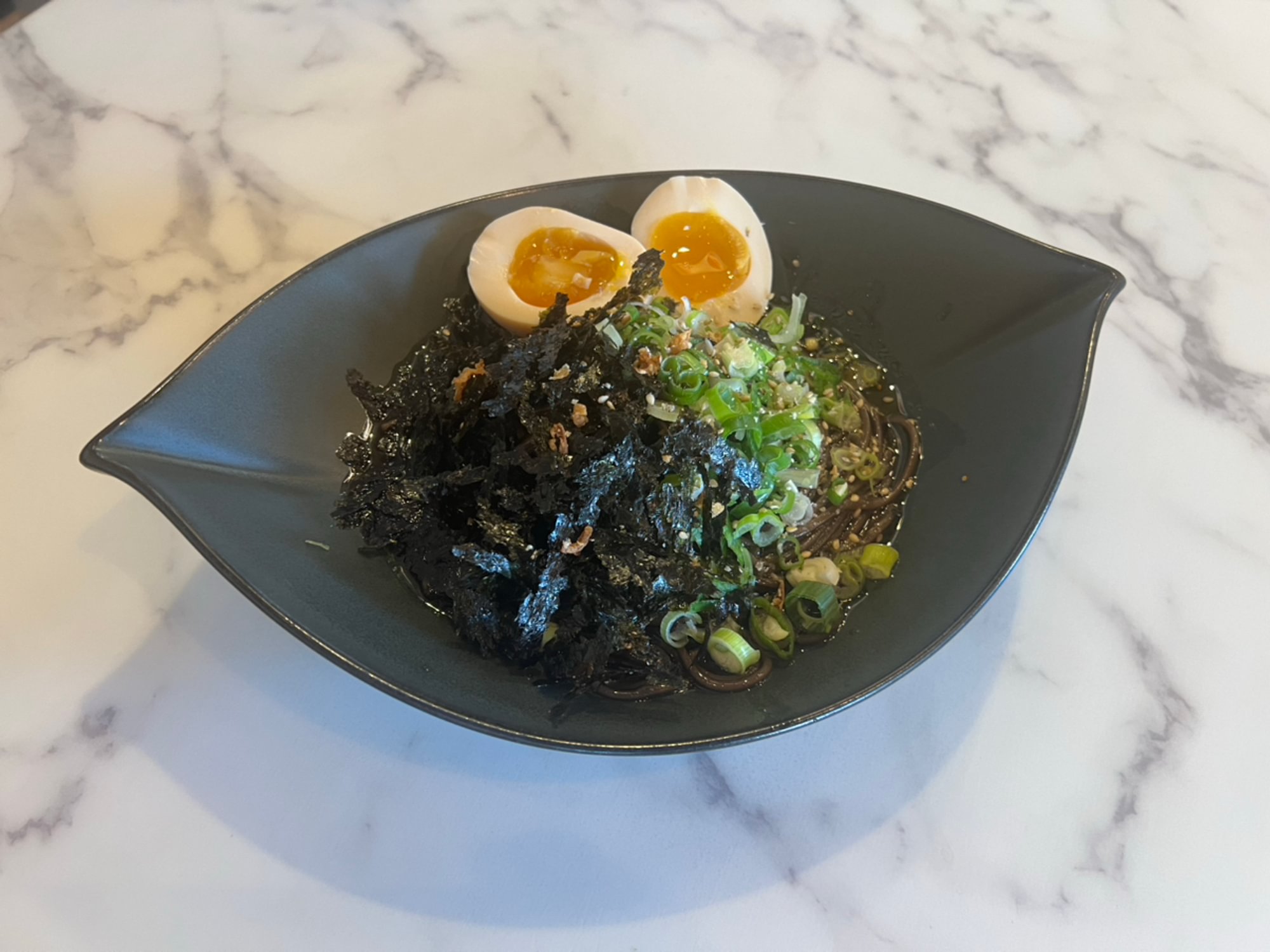 Soba with Plum and Perilla Oil