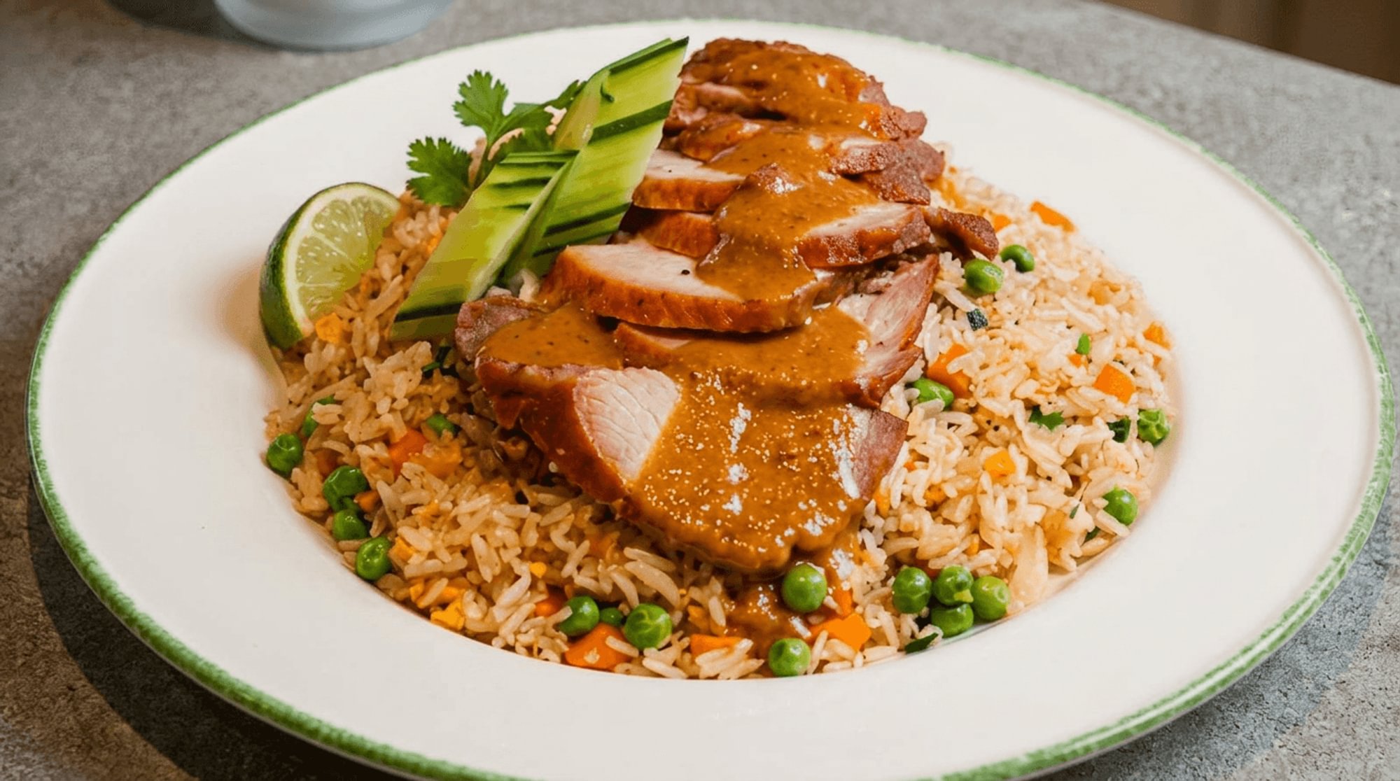 BBQ Pork Fried Rice