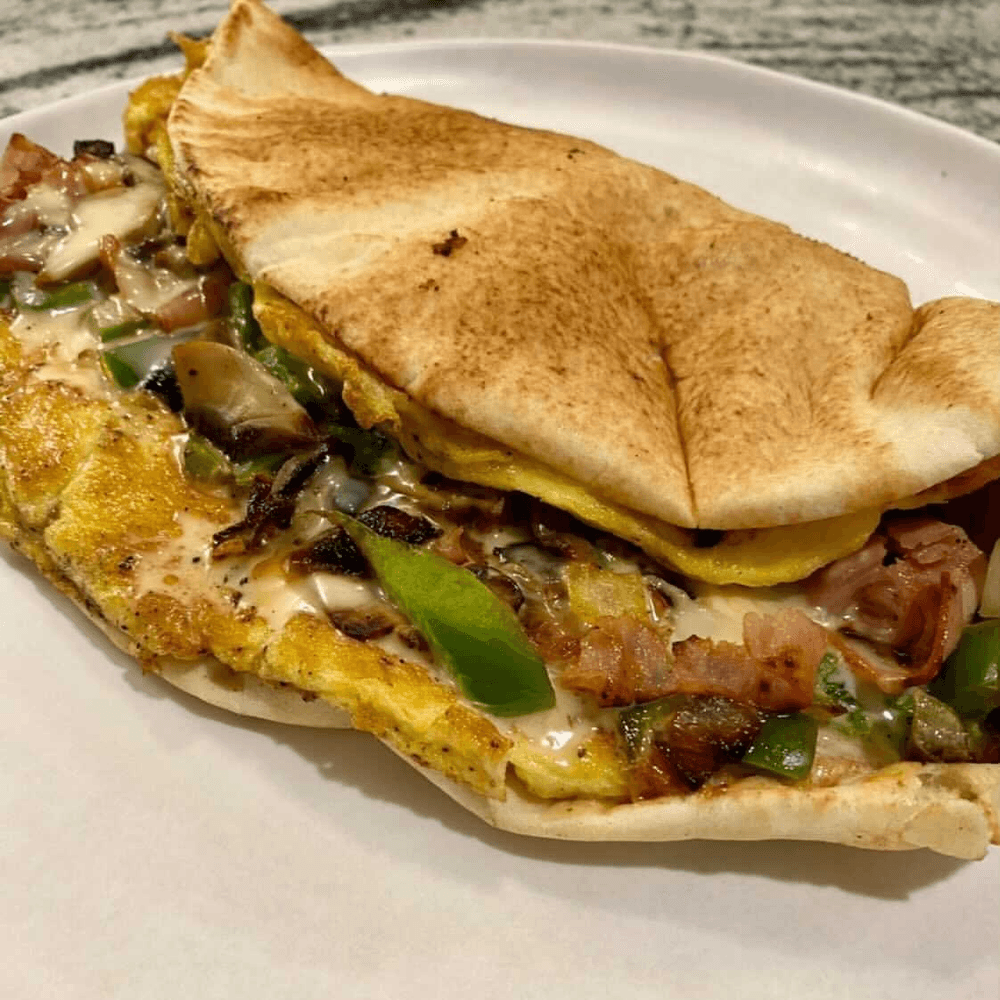 Western Pita Omelet