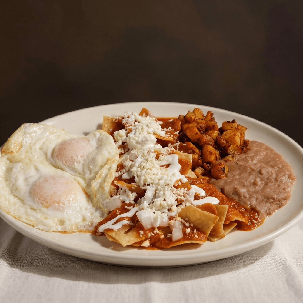 Chilaquiles de la Casa Sencillos
