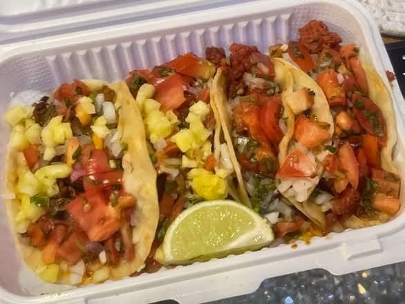 Mix Taco Plate (4 Tacos)