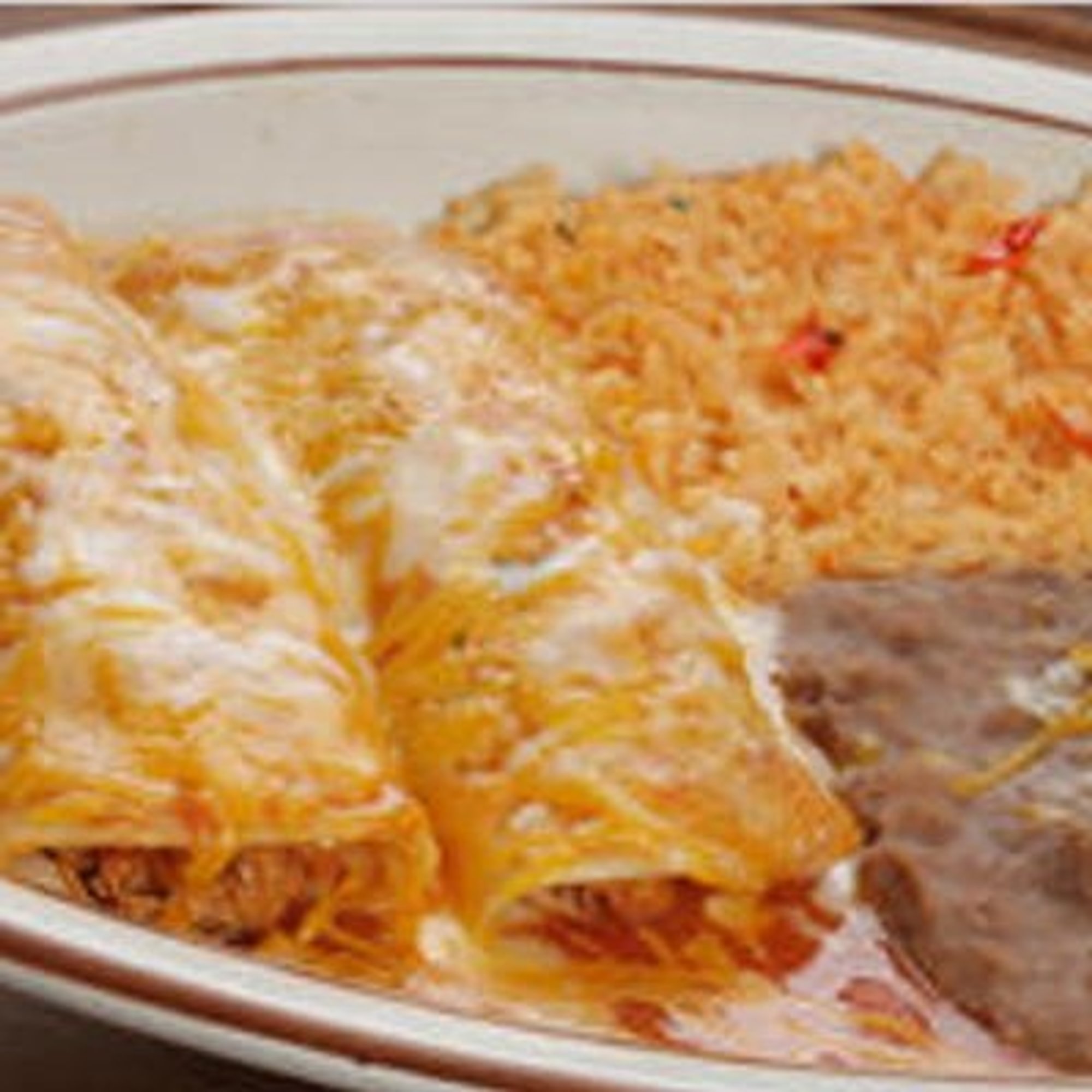 Two Enchiladas Combo Plate