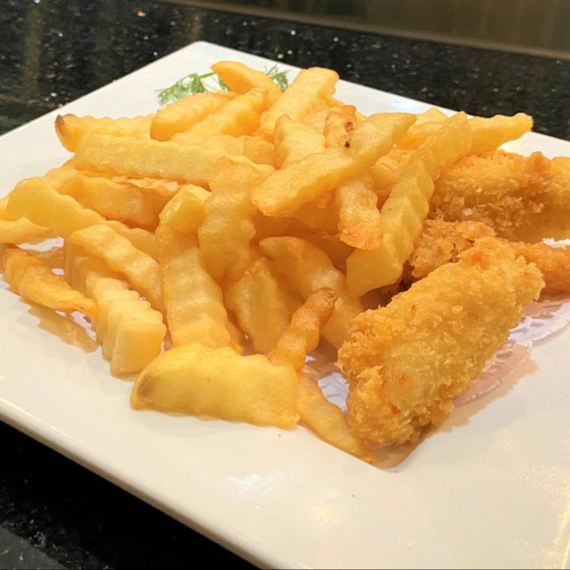 Fries and Chicken Fingers (Kid)