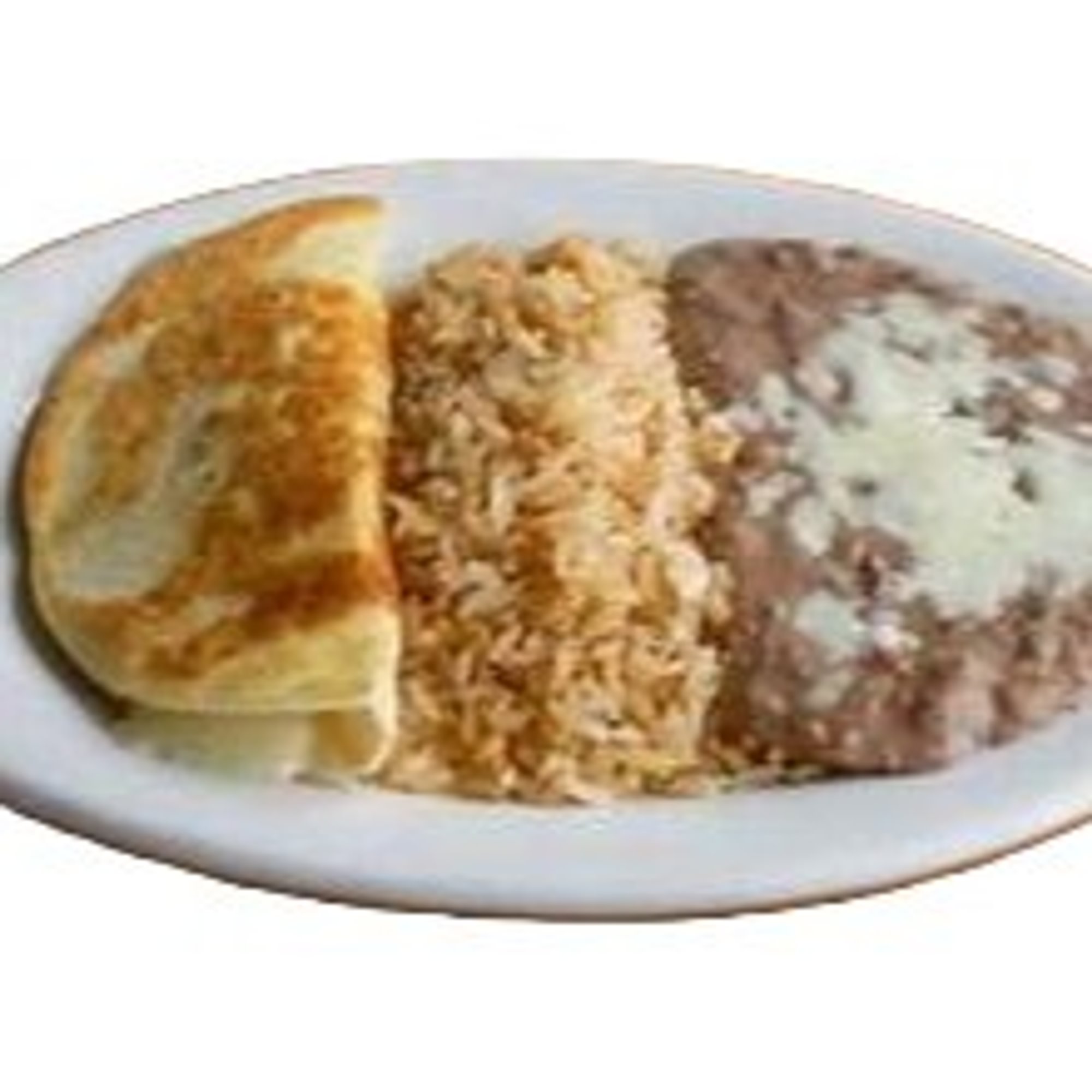 Kid’s Quesadilla, Rice and Beans