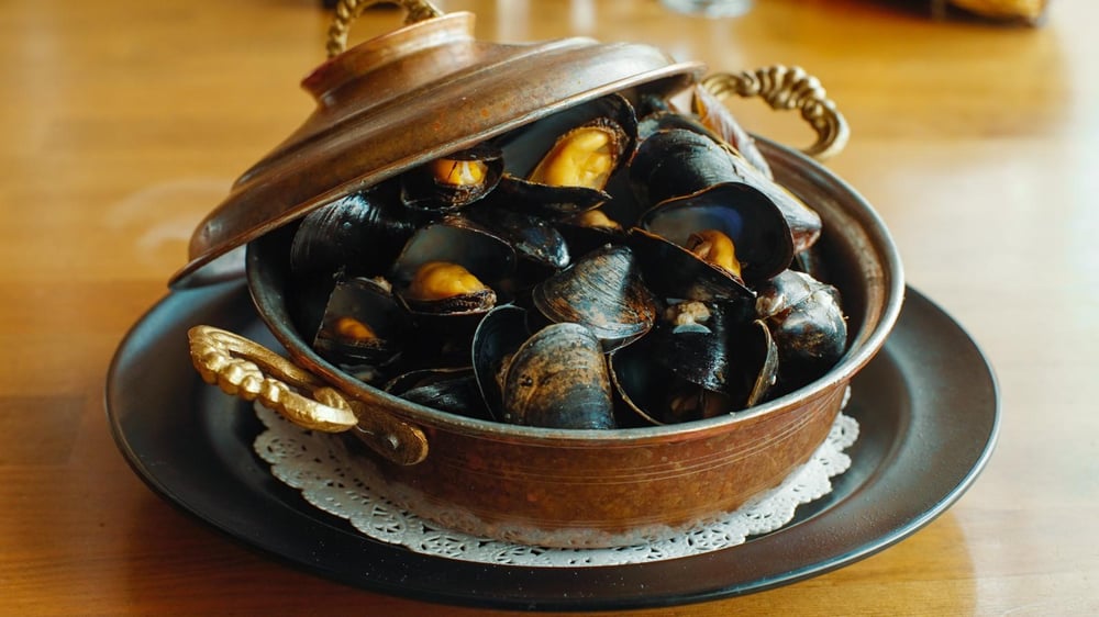 Steamed Mussels