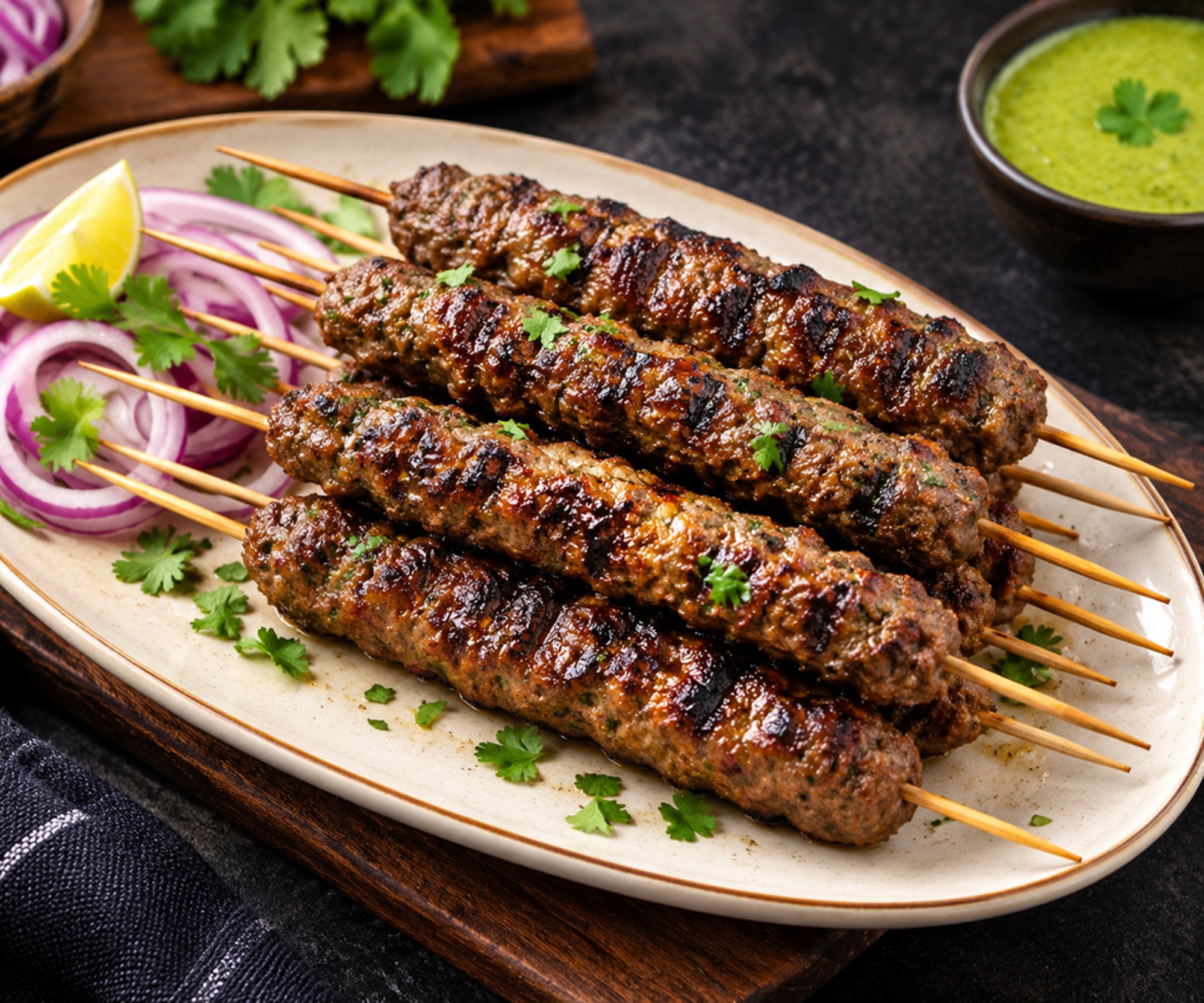 GONGURA CHICKEN KEBAB