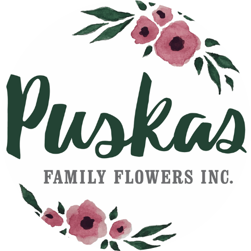 Puskas Family Flowers Logo
