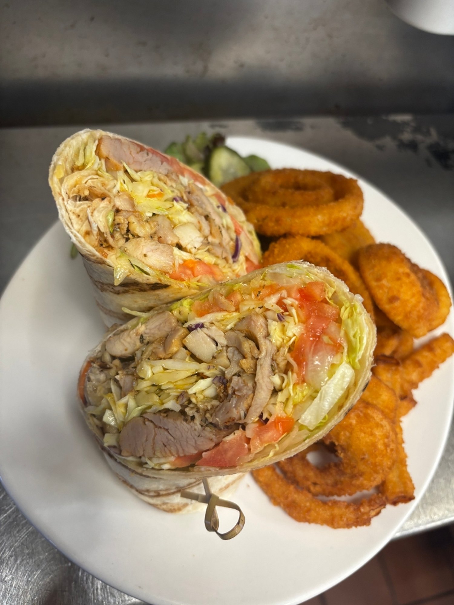 Jerk Chicken Wrap