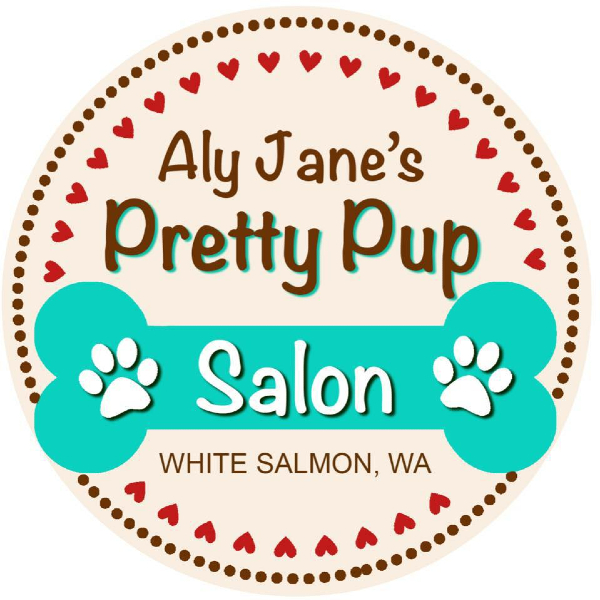 Aly Jane's Pretty Pup Salon Logo