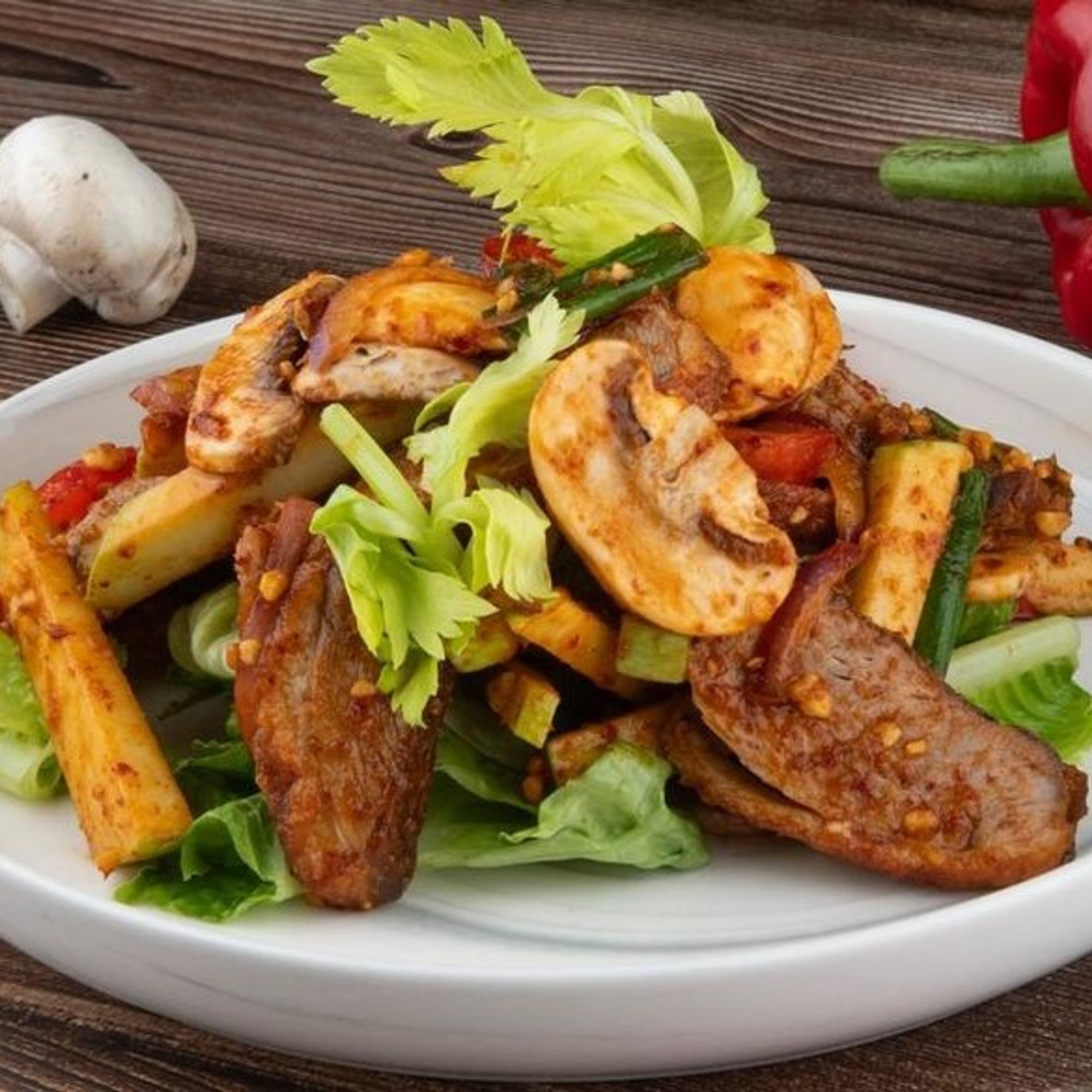 Crispy Duck Salad