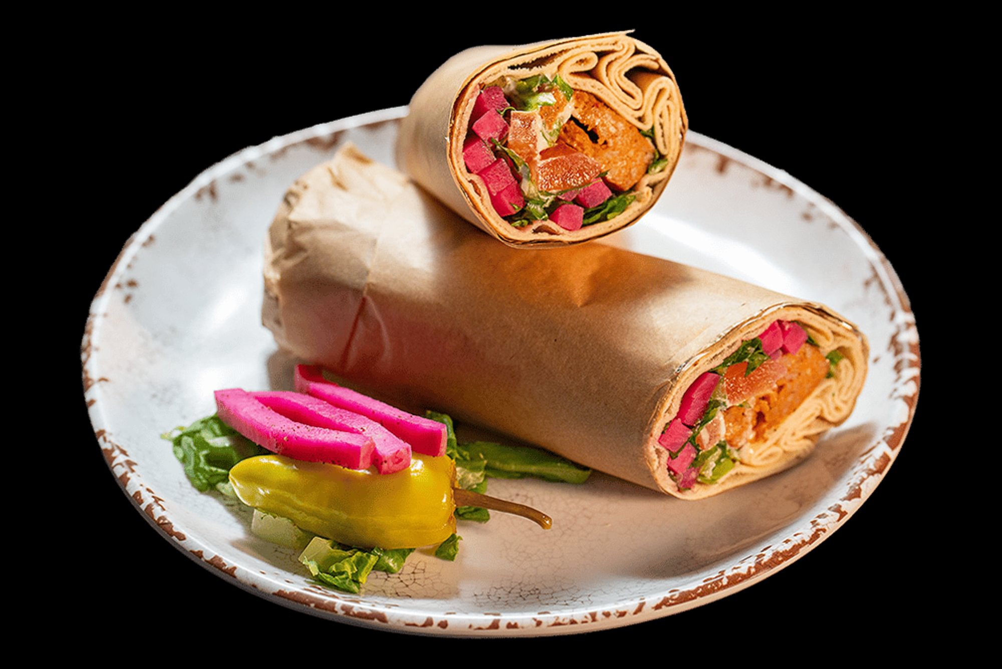 Chicken Lule Kebab (Kafta) Wrap