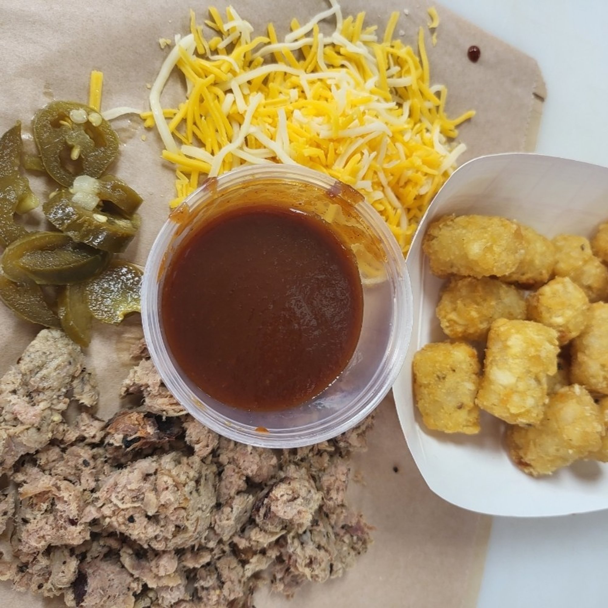 Pulled Pork Tots
