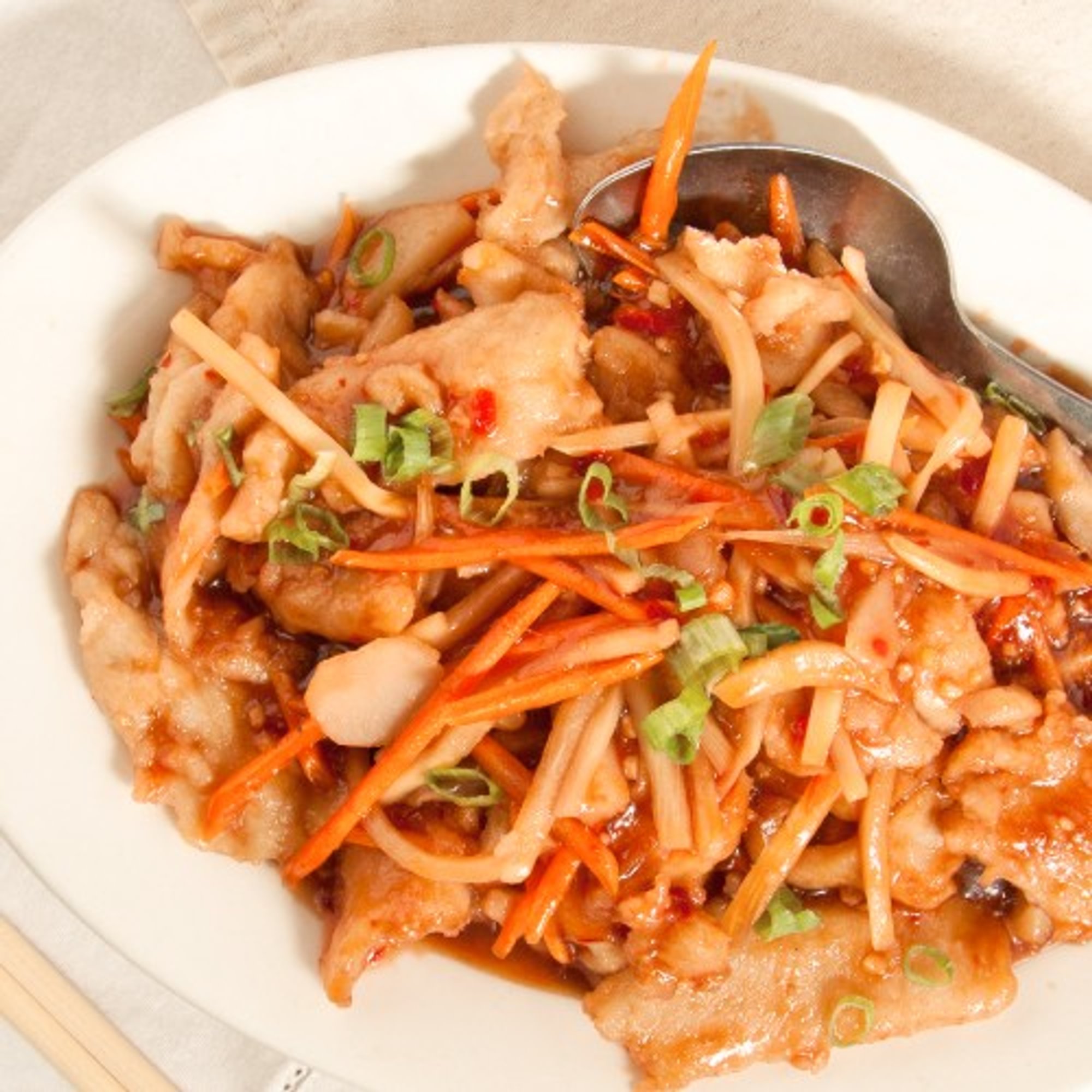 Chicken with Szechwan Style