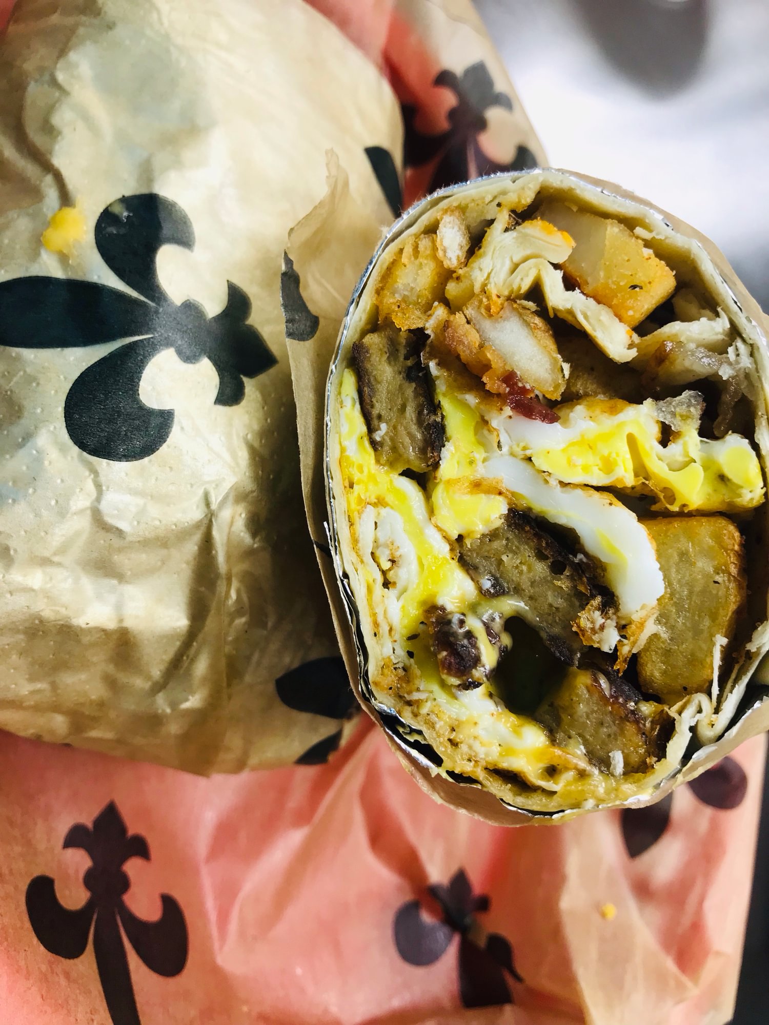 Bull Chick's Breakfast Wrap