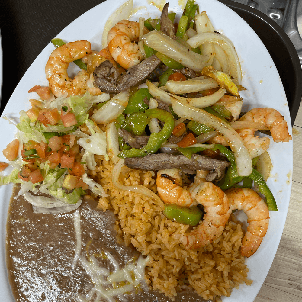 Shrimp Fajita Plate