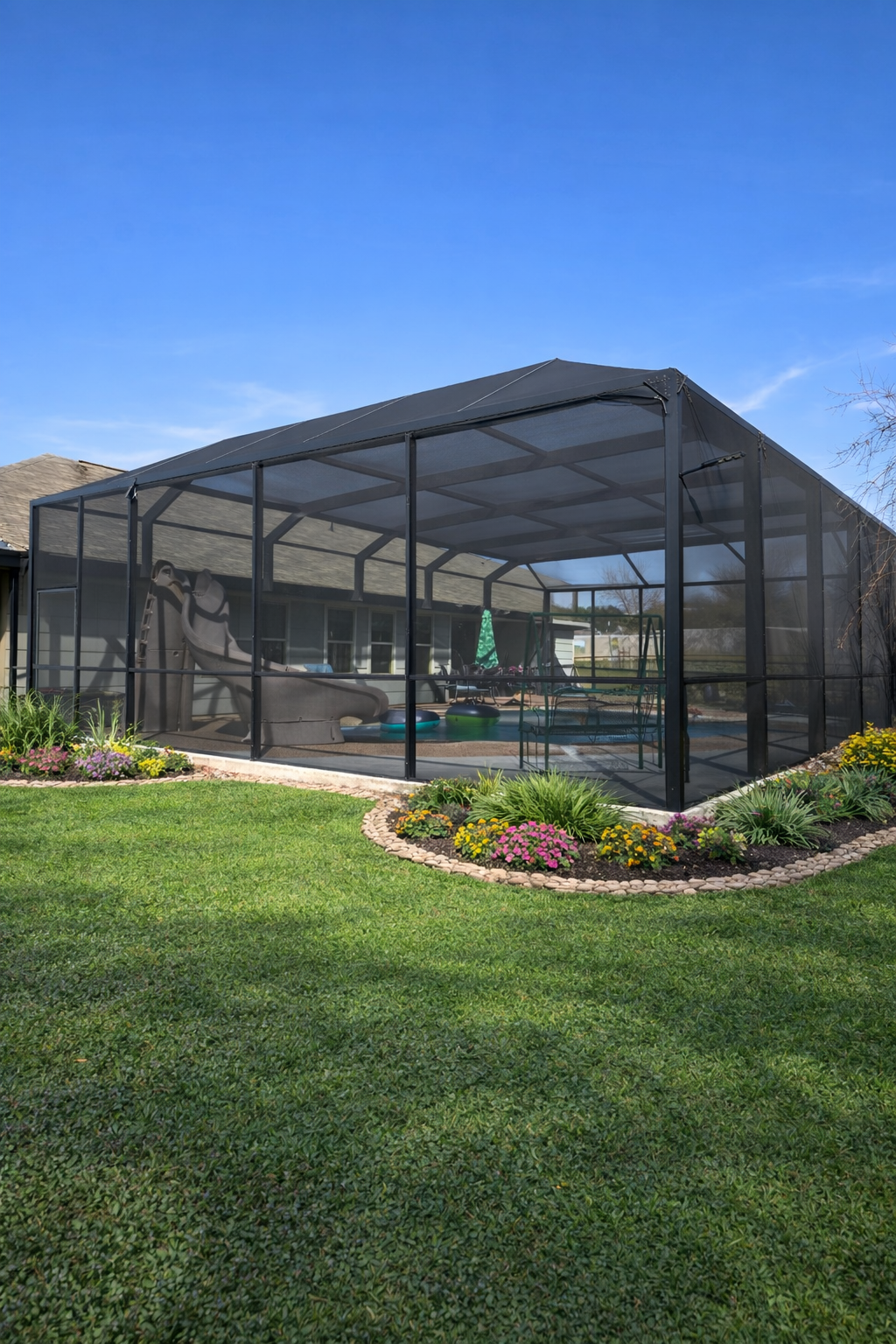 Pool lanai, Pool cage, Patio lanai, Patio cage, Pool Enclosure, Screen Enclosure, Screen Cage