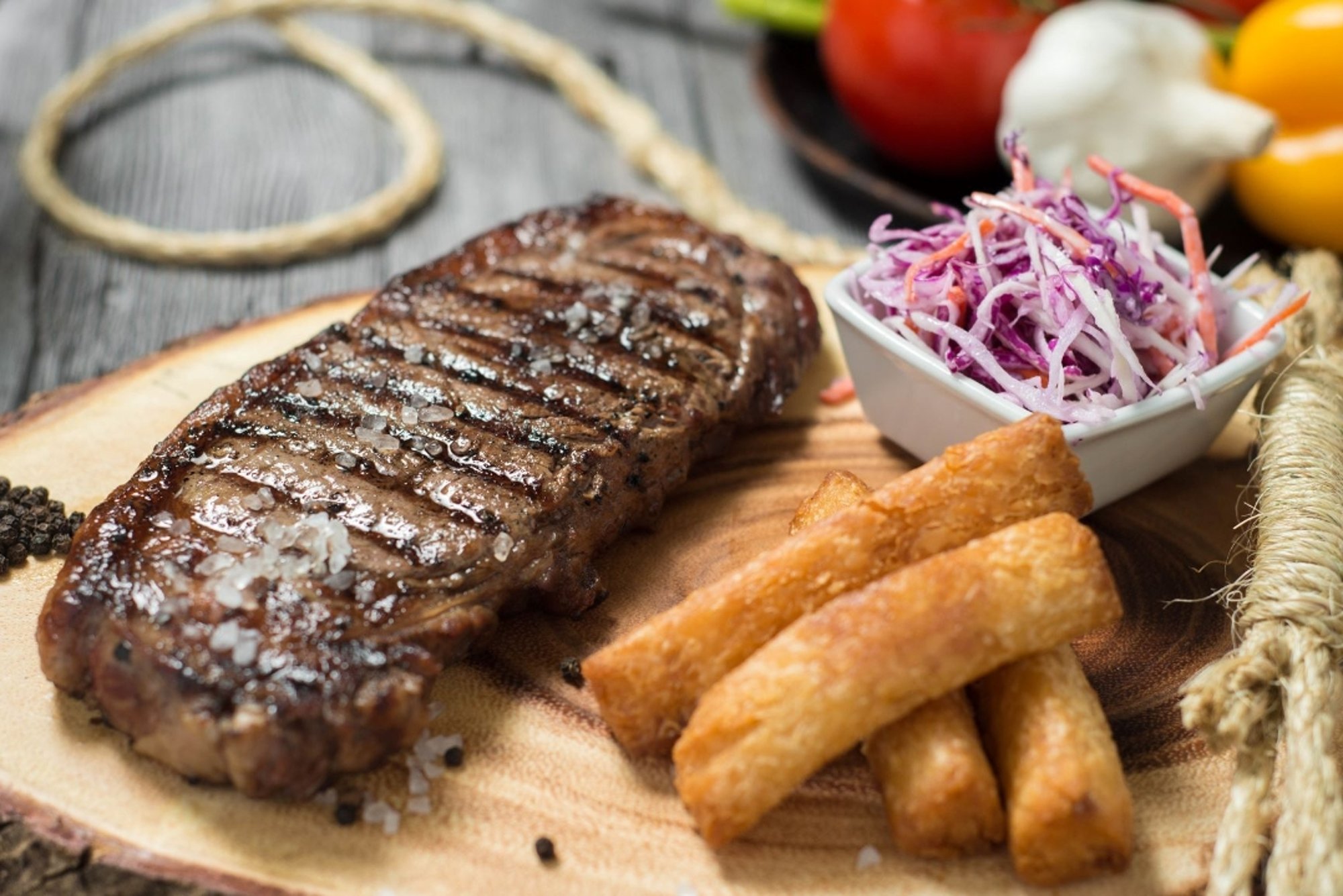 -NY Steak + (2) Sides