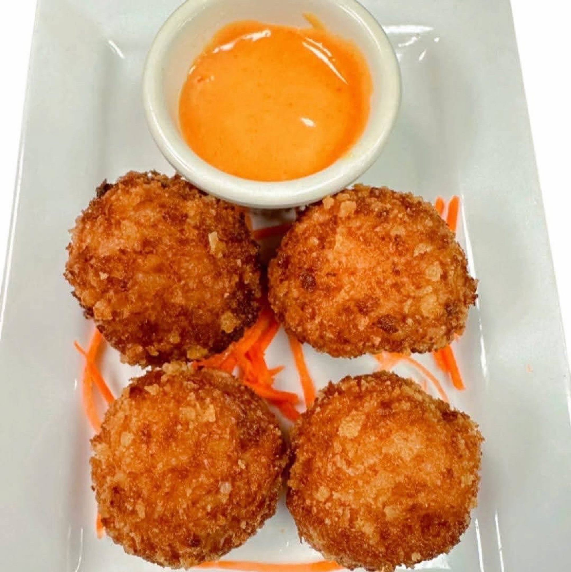# 57: Cheese Risotto Rice Ball Appetizer