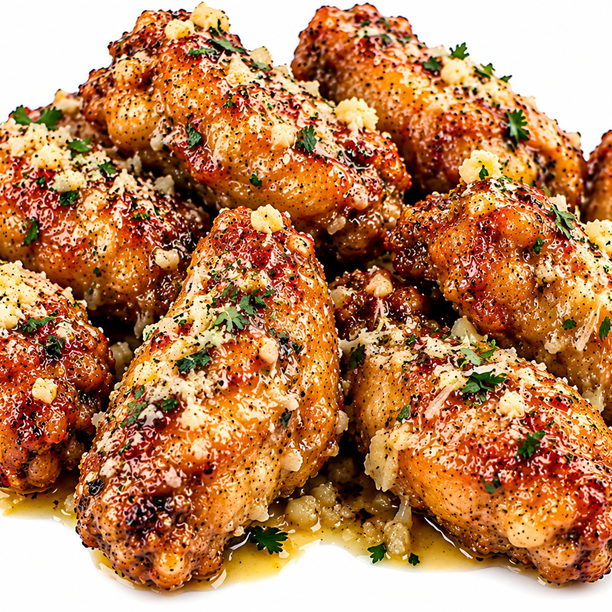 Garlic Parmesan 10 Each Party Wings 