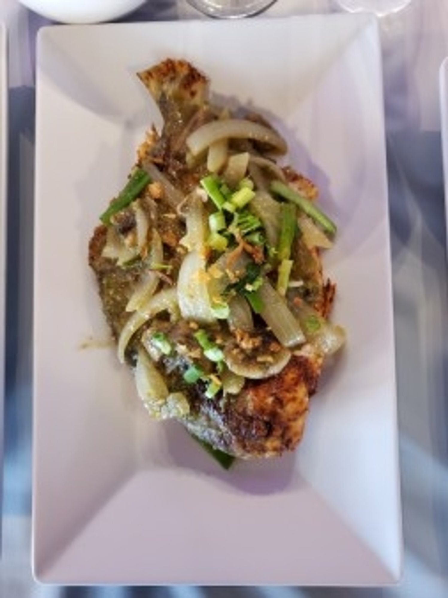 Crispy Pompano in Basil