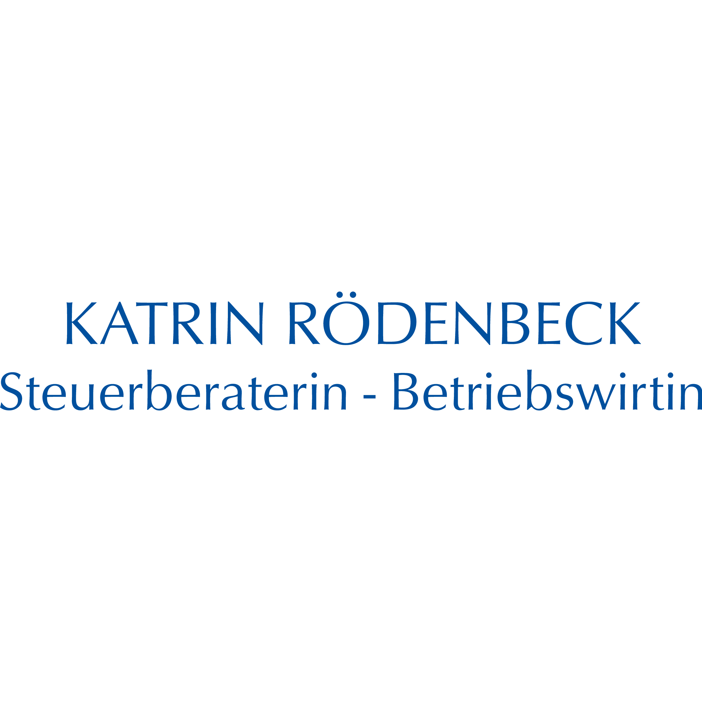 Logo von Katrin Rödenbeck Steuerberaterin / Betriebswirtin