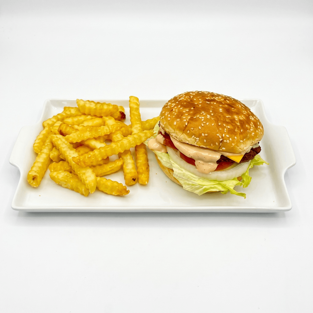 Cheeseburger and Fries