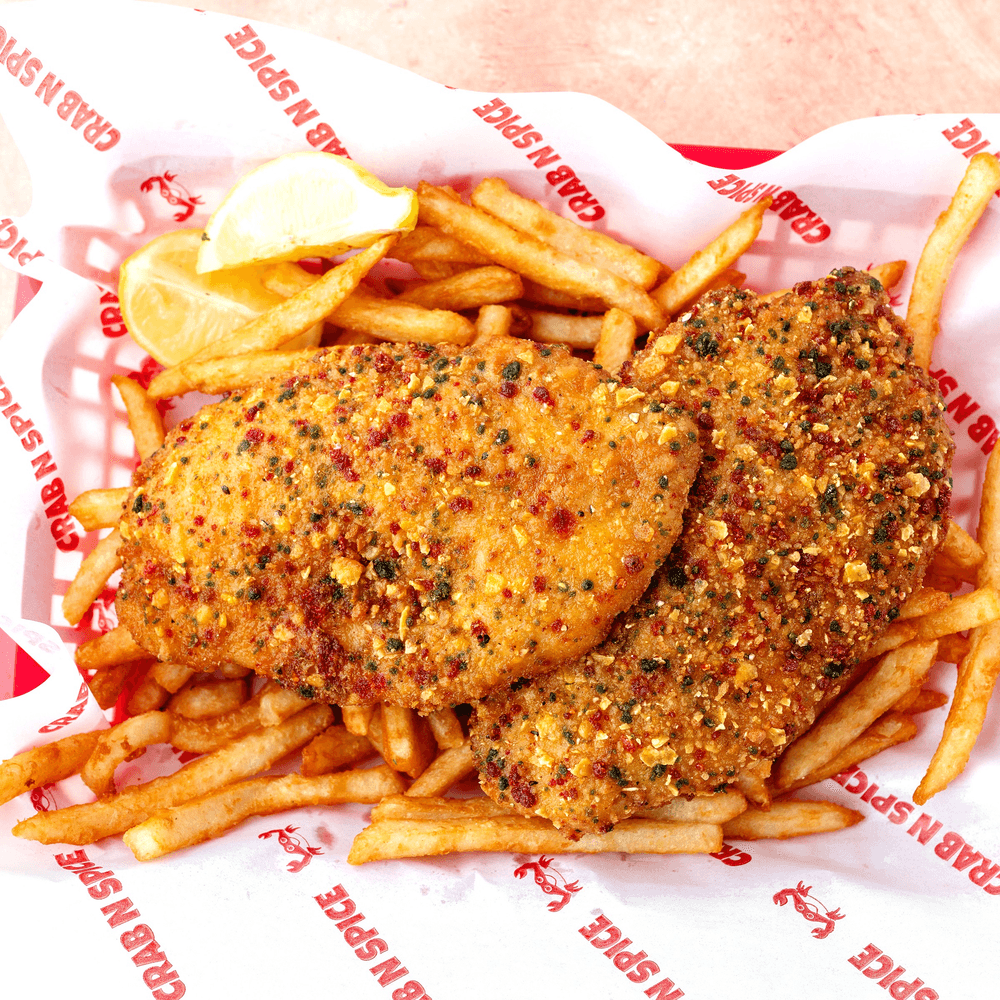 Fried Tilapia & Fries Basket