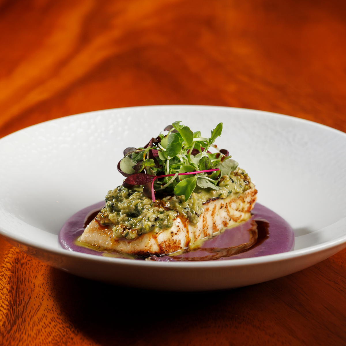 Seared Atlantic Halibut