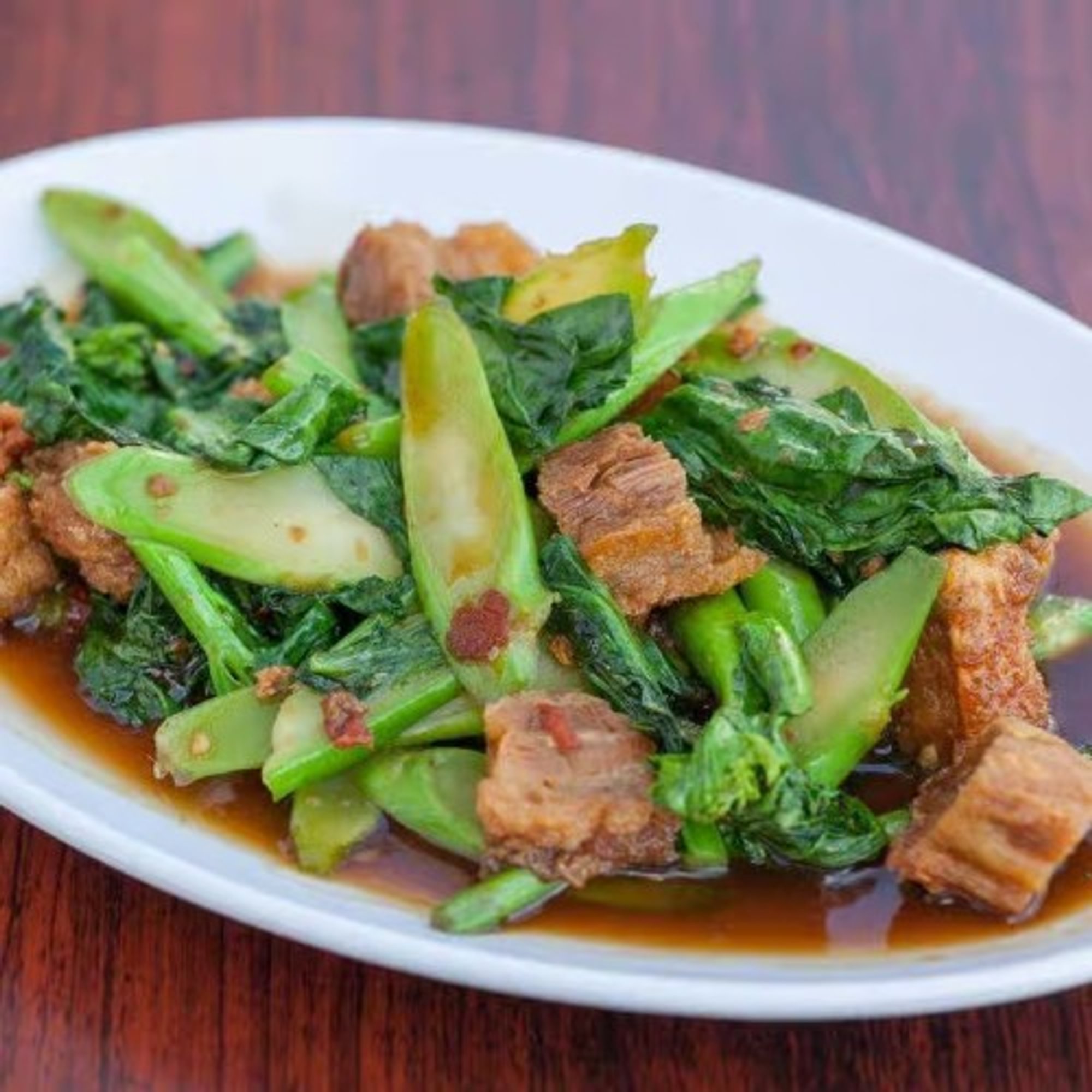 Chinese Broccoli Stir Fry ผัดคะน้า
