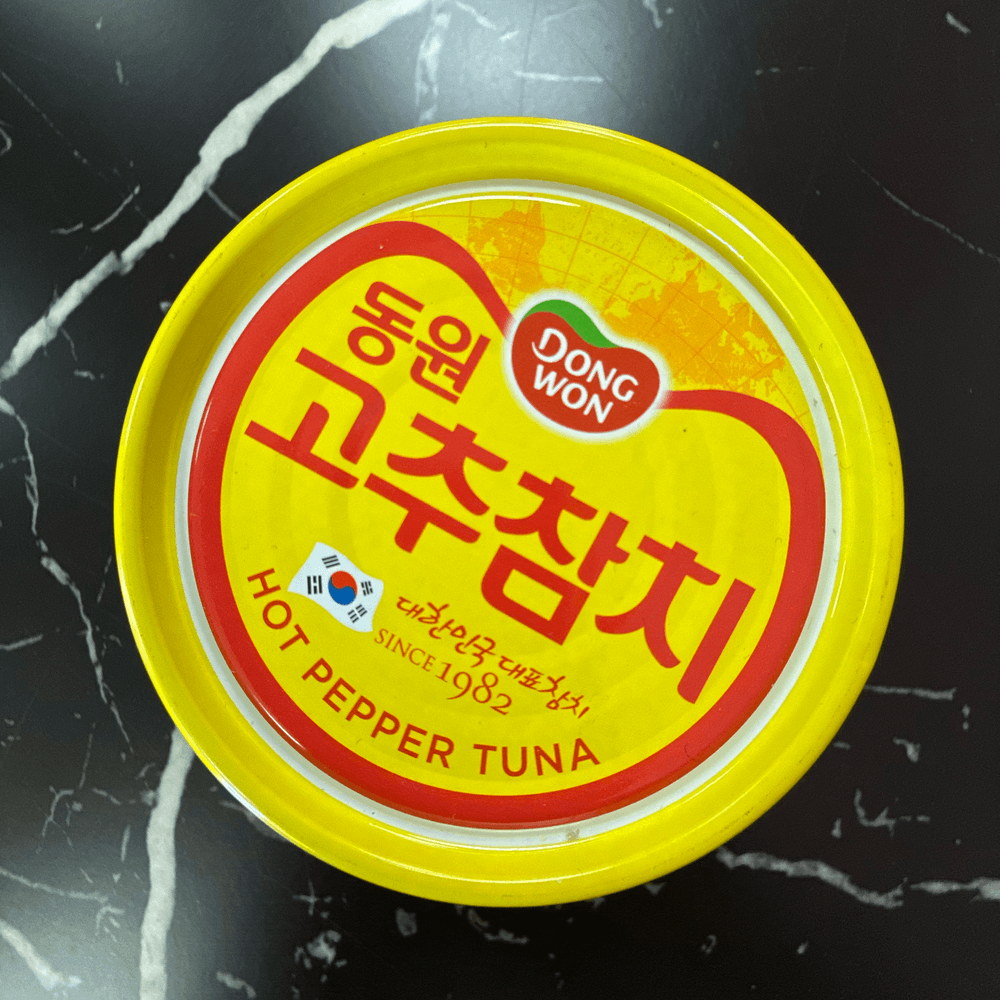 Dong Won Hot Pepper Tuna Can