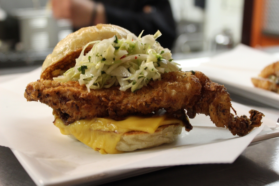 Buttermilk Crispy Chicken Samich Brunch