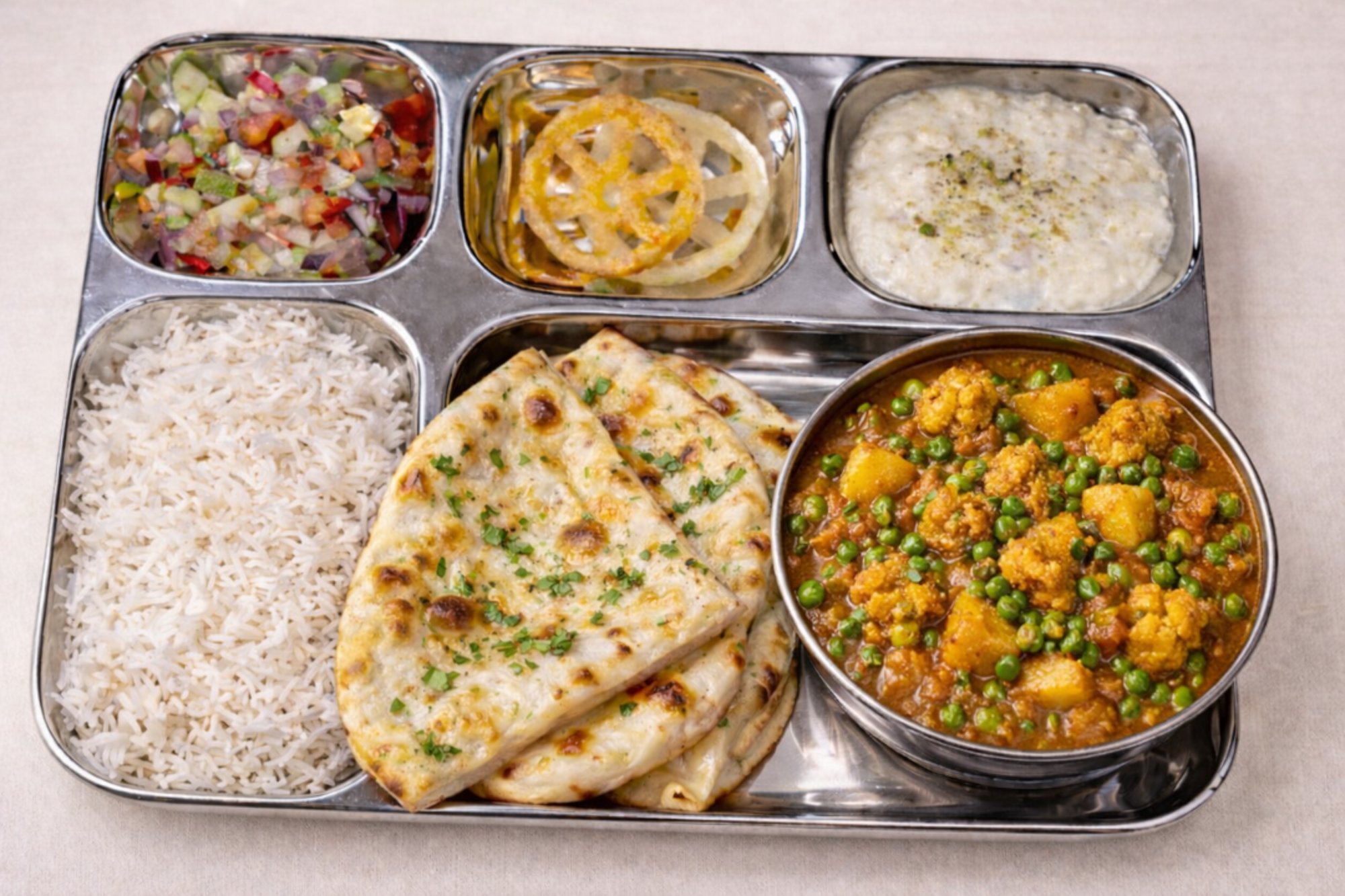 L Aloo Gobi Mutter