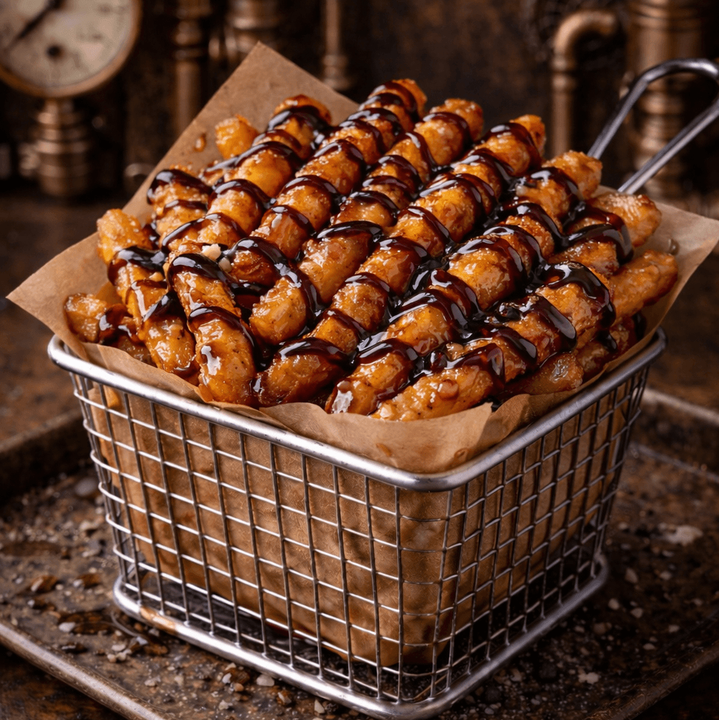 App Bourbon BBQ Fries