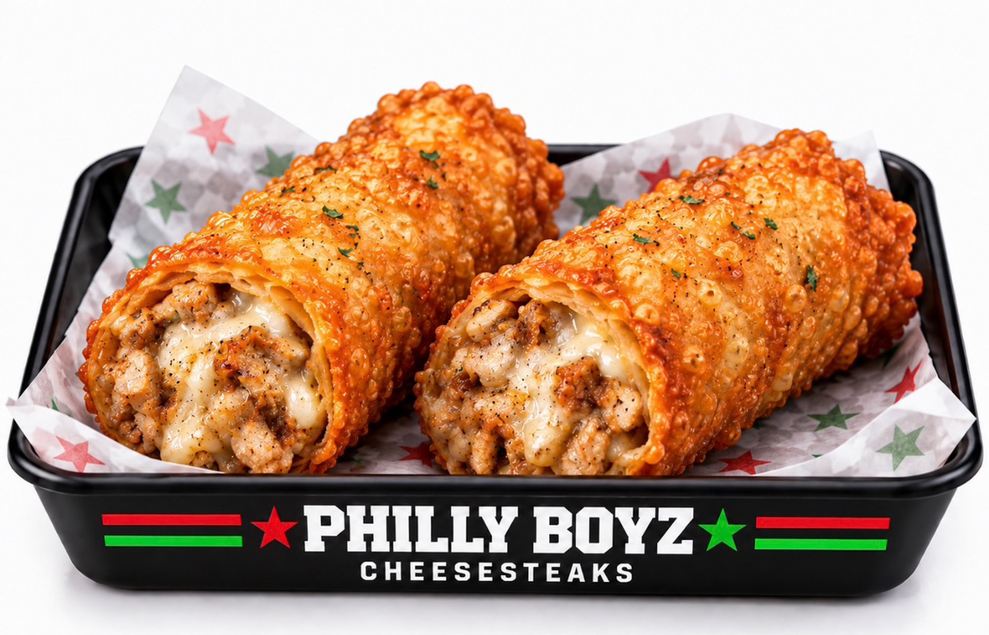 Chicken Cheesesteak Eggrolls