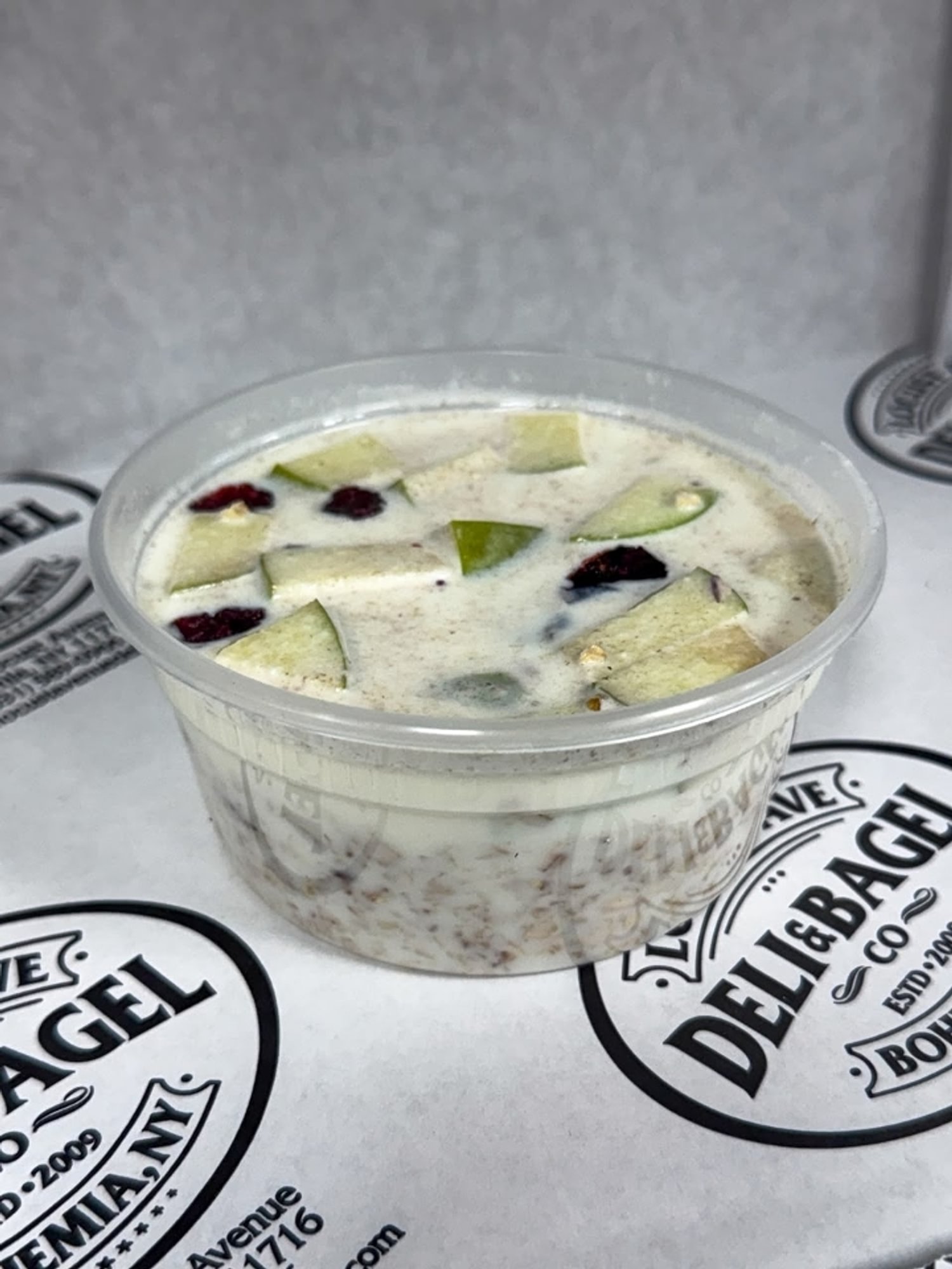 Cranberry apple oatmeal